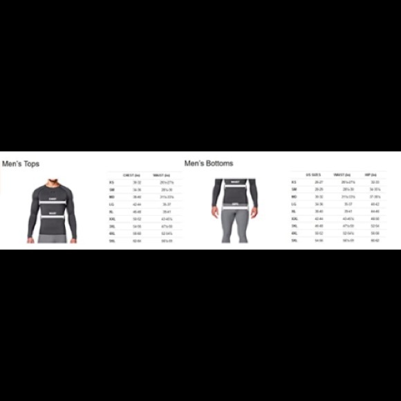 under armour boxer brief size chart